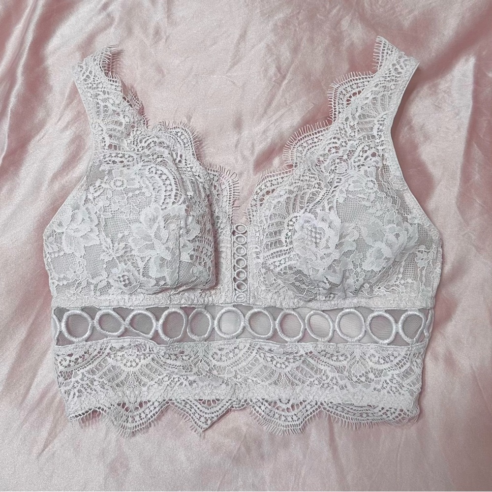 Victoria's Secret Lace Bralette Lilac
